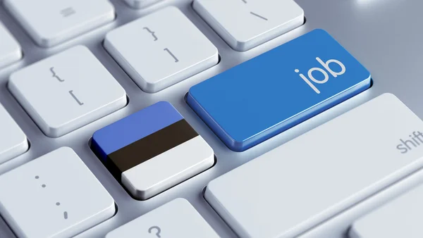 Estonia Job Concept — Stock Photo, Image