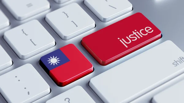 Taiwan Justitie concep — Stockfoto