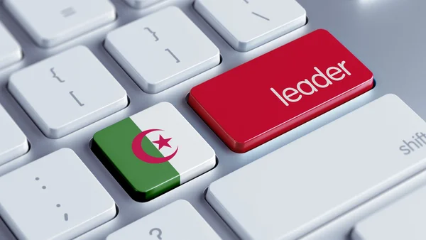 Conceito de Líder da Argélia — Fotografia de Stock