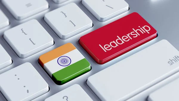 Indien ledarskap koncept — Stockfoto