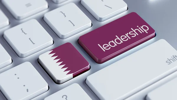Qatar ledarskap koncept — Stockfoto
