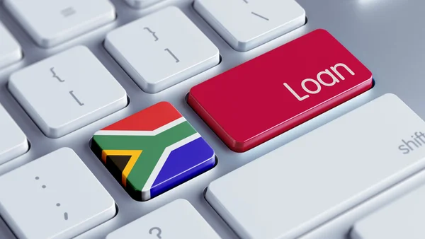 Conceito de empréstimo da África do Sul — Fotografia de Stock