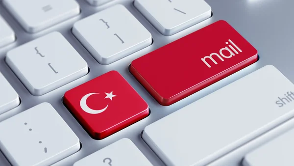 Turquía concepto de correo — Foto de Stock