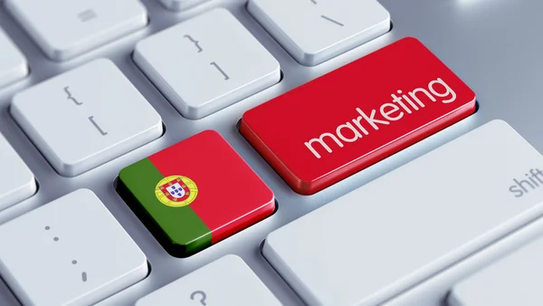 Portugiesisches Marketingkonzept — Stockfoto