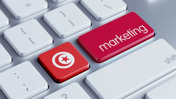 Tunisia Concetto di marketing — Foto Stock