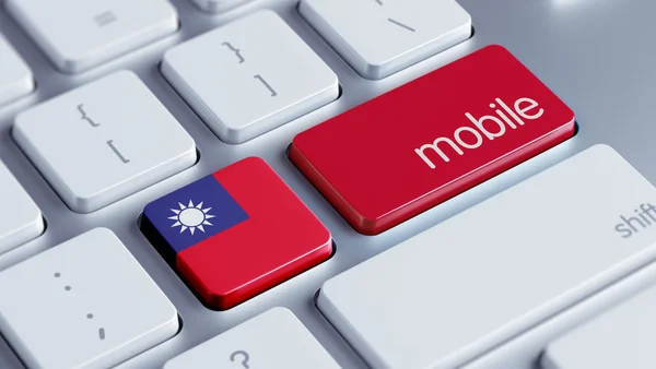 Taiwan Mobile Concept — Stock Photo, Image