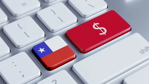 Chili geld Concept — Stockfoto