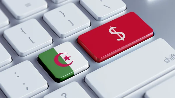 Conceito de dinheiro da Argélia — Fotografia de Stock