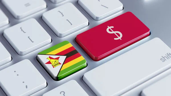 Зімбабве гроші концепцію — стокове фото