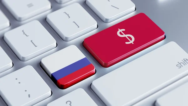 Russia Money Concept — Stock Photo, Image