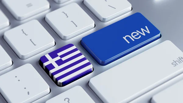 Grecia Nuevo concepto —  Fotos de Stock