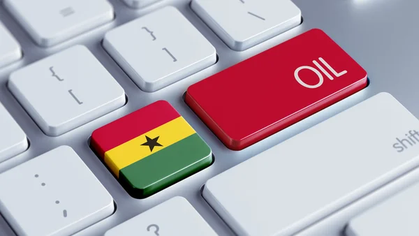 Ghana olie Concept — Stockfoto