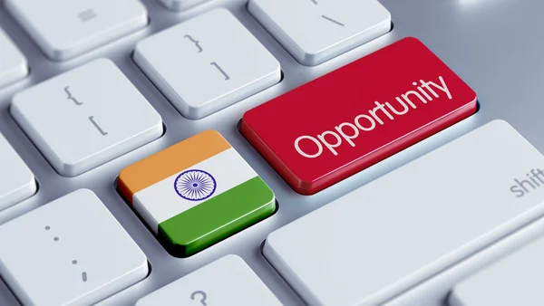 India Opportunity Concep — Stock Photo, Image