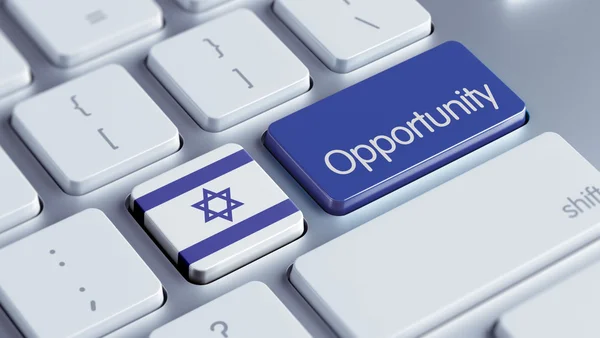 Israel oportunidade Concep — Fotografia de Stock
