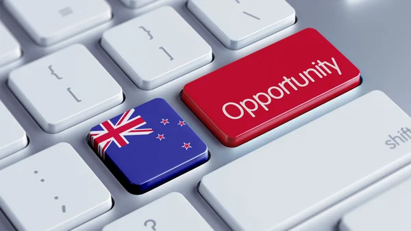 Nueva Zelanda Oportunidad Concep — Foto de Stock