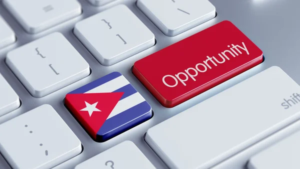 Cuba Opportunity Concep — Stock Photo, Image