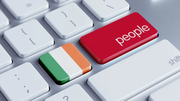 Irlanda Concetto di popolo — Foto Stock