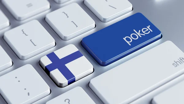 Finland Poker Concept — Stock Photo, Image