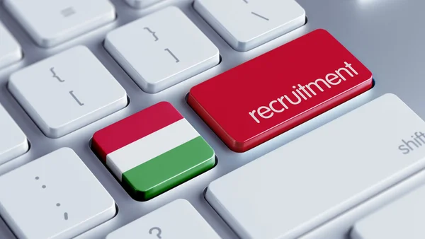 Hungria Conceito de recrutamento — Fotografia de Stock