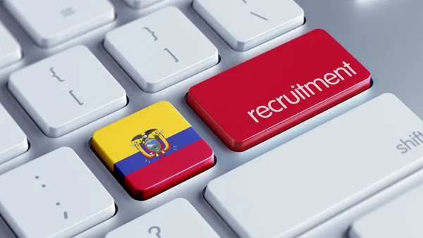 Conceito de teclado Equador — Fotografia de Stock