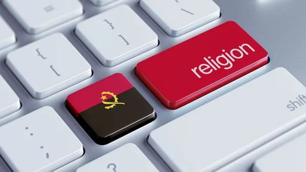 Koncepcja religii Angoli — Zdjęcie stockowe