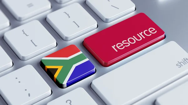 Zuid-Afrika Resource Concept — Stockfoto