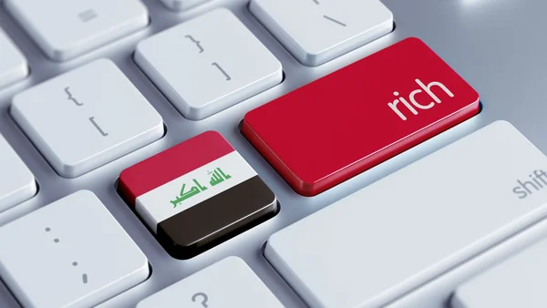 Iraq Rich Concep — Stock Photo, Image