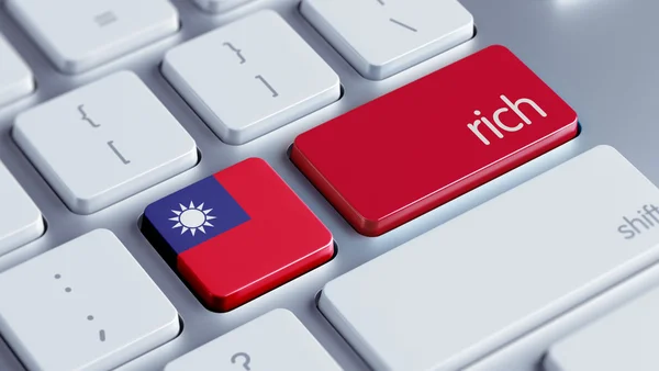 Taiwan Rich Concep — Stock Photo, Image