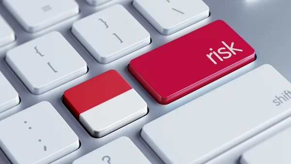 Indonesia Risk Concept — Stock Photo, Image