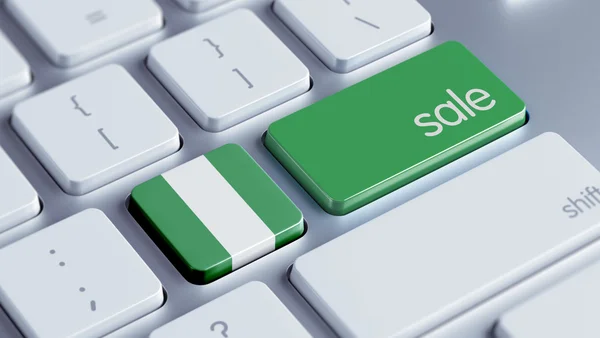 Nigeria verkoop Concept — Stockfoto