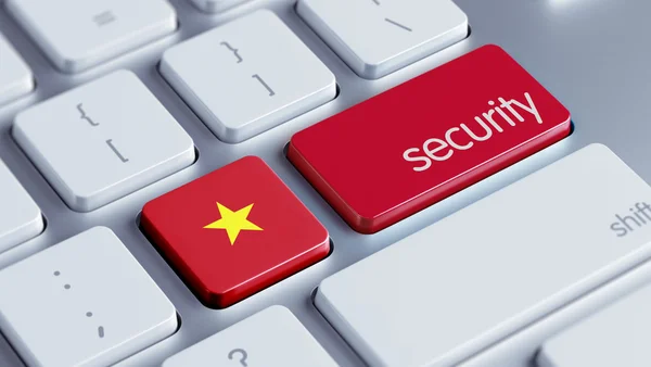 Vietnams Sicherheitskonzept — Stockfoto