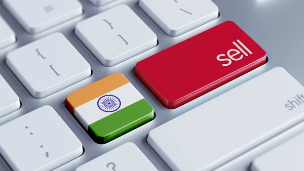 India Sell Concept — Stock Photo, Image