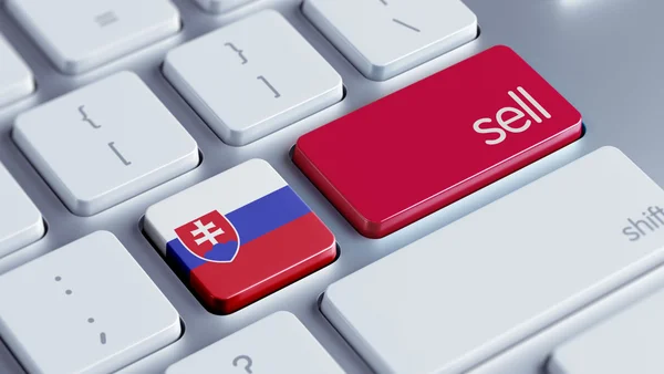 Slovakien sälja koncept — Stockfoto