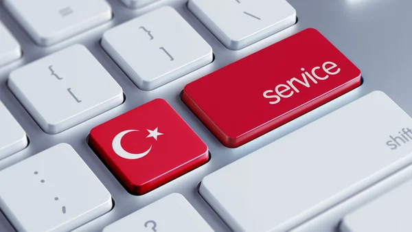 Турецкий сервис — стоковое фото