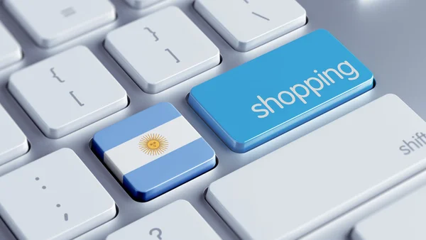 Argentina Shopping koncept — Stockfoto