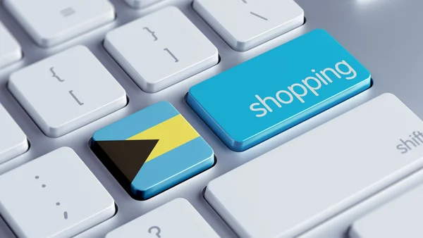 Bahamas Shopping  Concept — Stock Photo, Image