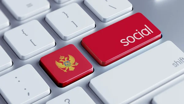 Gesellschaftskonzept Montenegros — Stockfoto