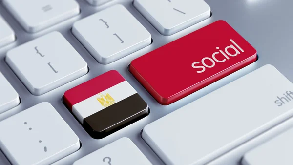 Sociální koncepce Egypt — Stock fotografie