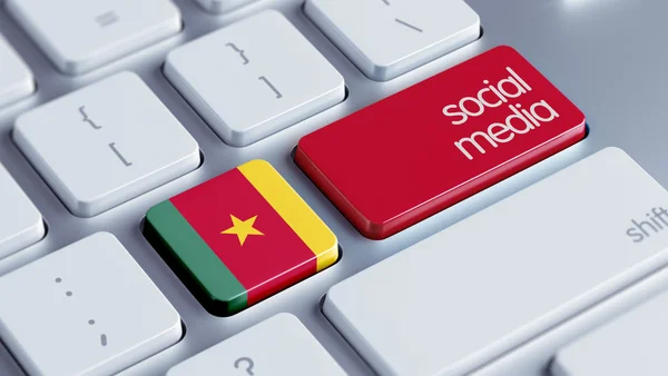 Cameroon Keyboard Concept — Stock Photo, Image