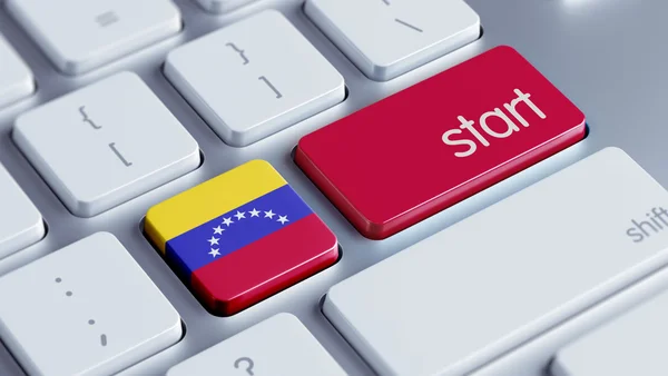 Venezuela Start koncepce — Stock fotografie