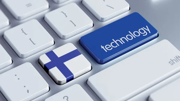 Finland technologie Concept — Stockfoto