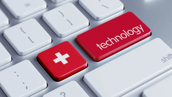 Switzerland Technology Concept — Stock Photo, Image