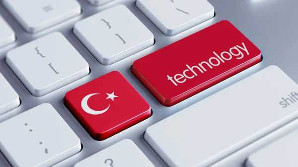 Türkiye'de teknoloji kavramı — Stok fotoğraf