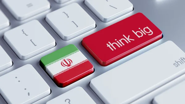 Irán piensa en gran concepto —  Fotos de Stock