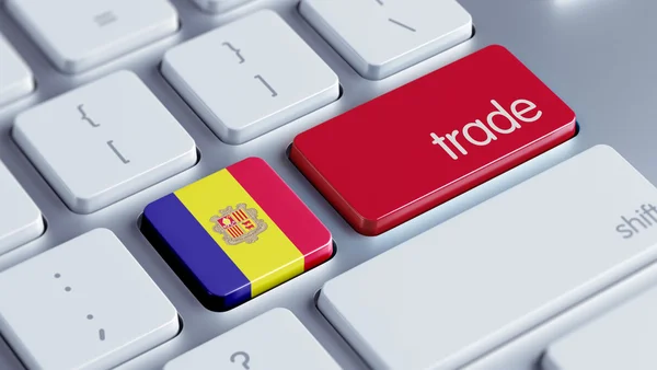 Begrip "Andorra Trade" — Stockfoto