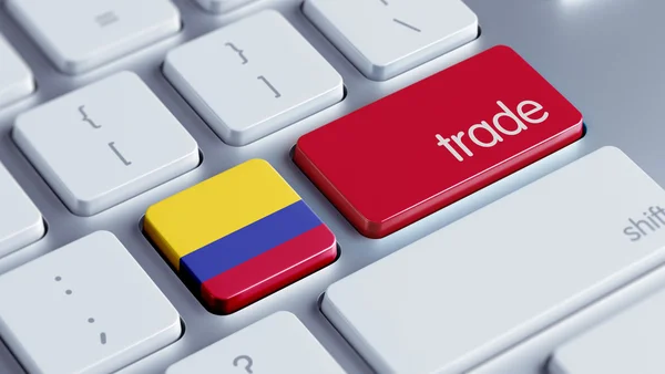 Begrip "Colombia Trade" — Stockfoto