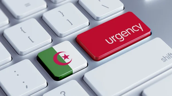Algeriet brådskande koncept — Stockfoto