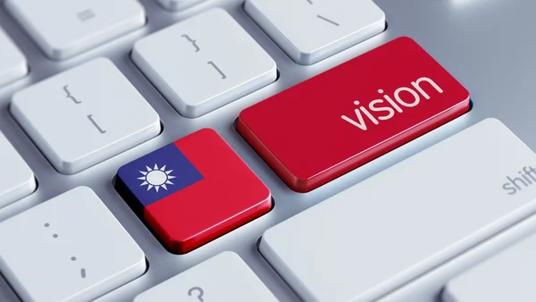 Taiwan Vision begreppsmässigt — Stockfoto