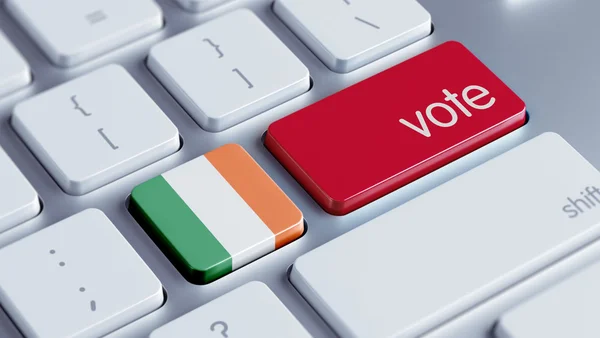 Irlanda Votação Conceito — Fotografia de Stock