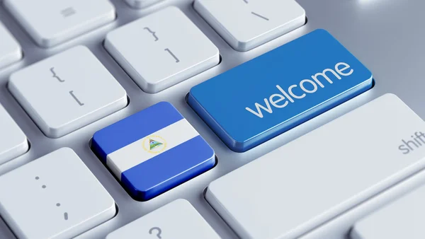 Nicaragua Welcome Concept — Stock Photo, Image